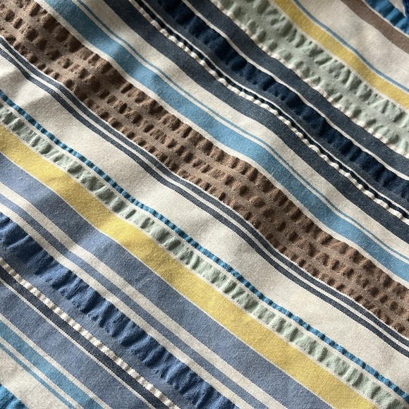 Patagonia Netty Dress striped tank seersucker sundress women’s size 8 - Picture 11 of 11